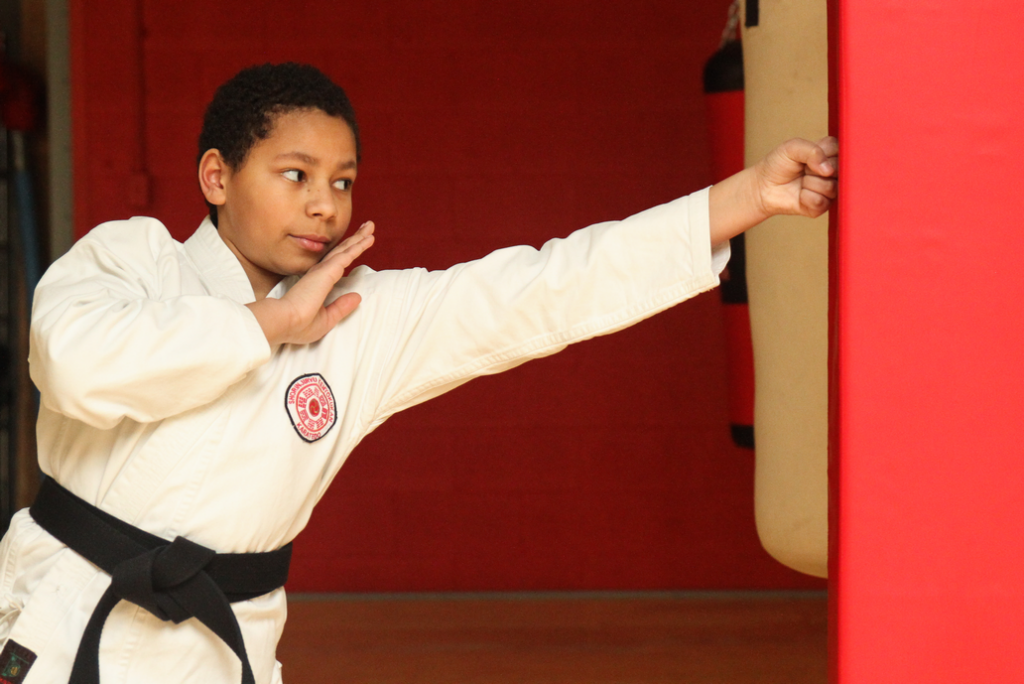 Karate classes for junior black belts